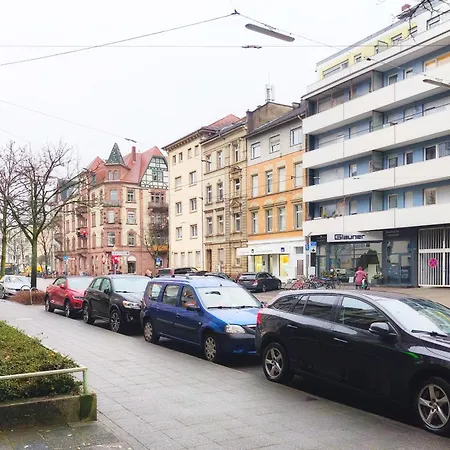 Ganze In Karlsruhe, 2 Schlafzimmer, 3 Betten, Kueche, Bad, Altbau, Stadtmitte דירה *